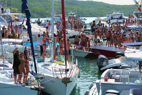 Cholon Island Beach Party Cartagena Colombia